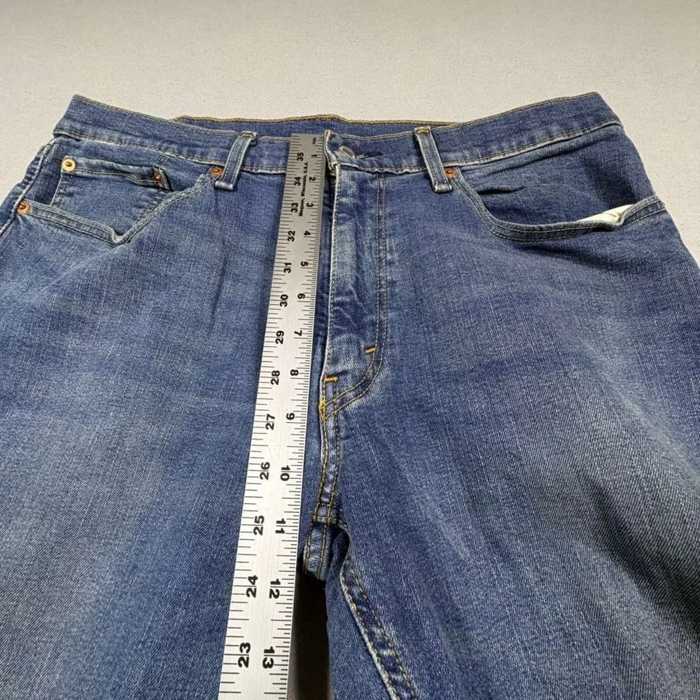 Levis 511 Slim Fit Jeans Mens‎ Blue Medium Wash Stretch Denim 36x32